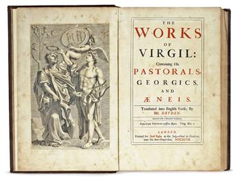 VERGILIUS MARO, PUBLIUS.  The Works . . . Translated into English Verse; by Mr. [John] Dryden.  1697